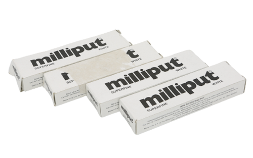 4x Milliput Epoxy Putty, Superfine White