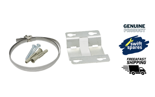 Expansion Vessel Mounting Bracket Kit Inc Hose Clip Strap - NEW