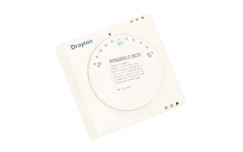 Drayton RTS4 Central Heating Room Thermostat Volt Free Stat - USED