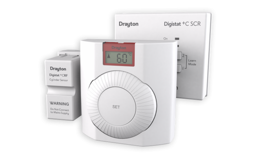 Drayton Digistat + CRF 13616 Wireless Cylinder Thermostat Stat - NEW