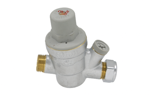Caleffi 533841 15mm Pressure Reducing Valve (3 Bar) - missing pressure gauge