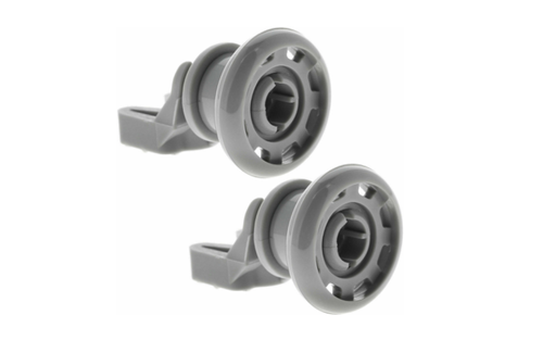 2 x Dishwasher Rail Upper Basket Wheels for Beko Lamona Diplomat Flavel Howden