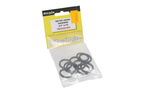 Regin REGQ185 Meter Union Washers 3/4" (Pack of 10)
