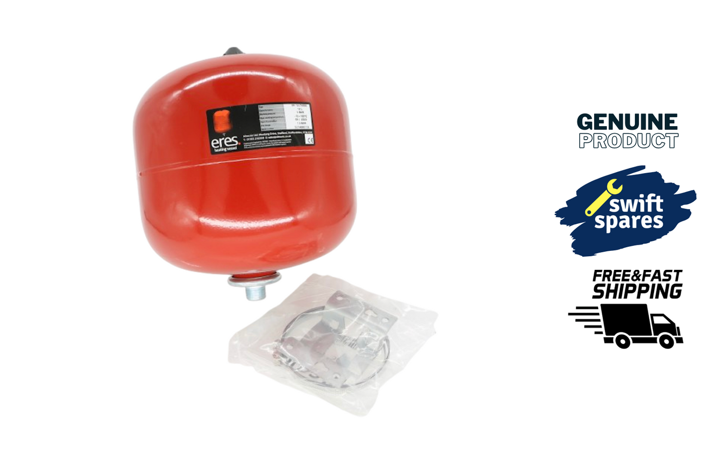 Altecnic Eres ER-12LTBKT Expansion Vessel Central Heating 12 Litres - NEW