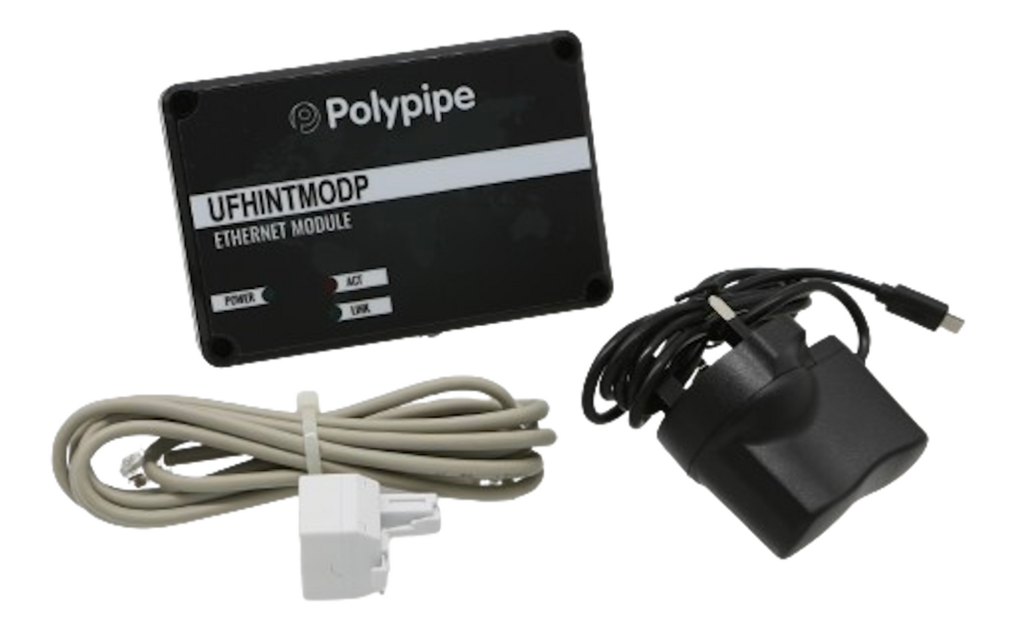 Polypipe UFHINTMODP Wired Internet Plugin Module Underfloor Heating Module - NEW