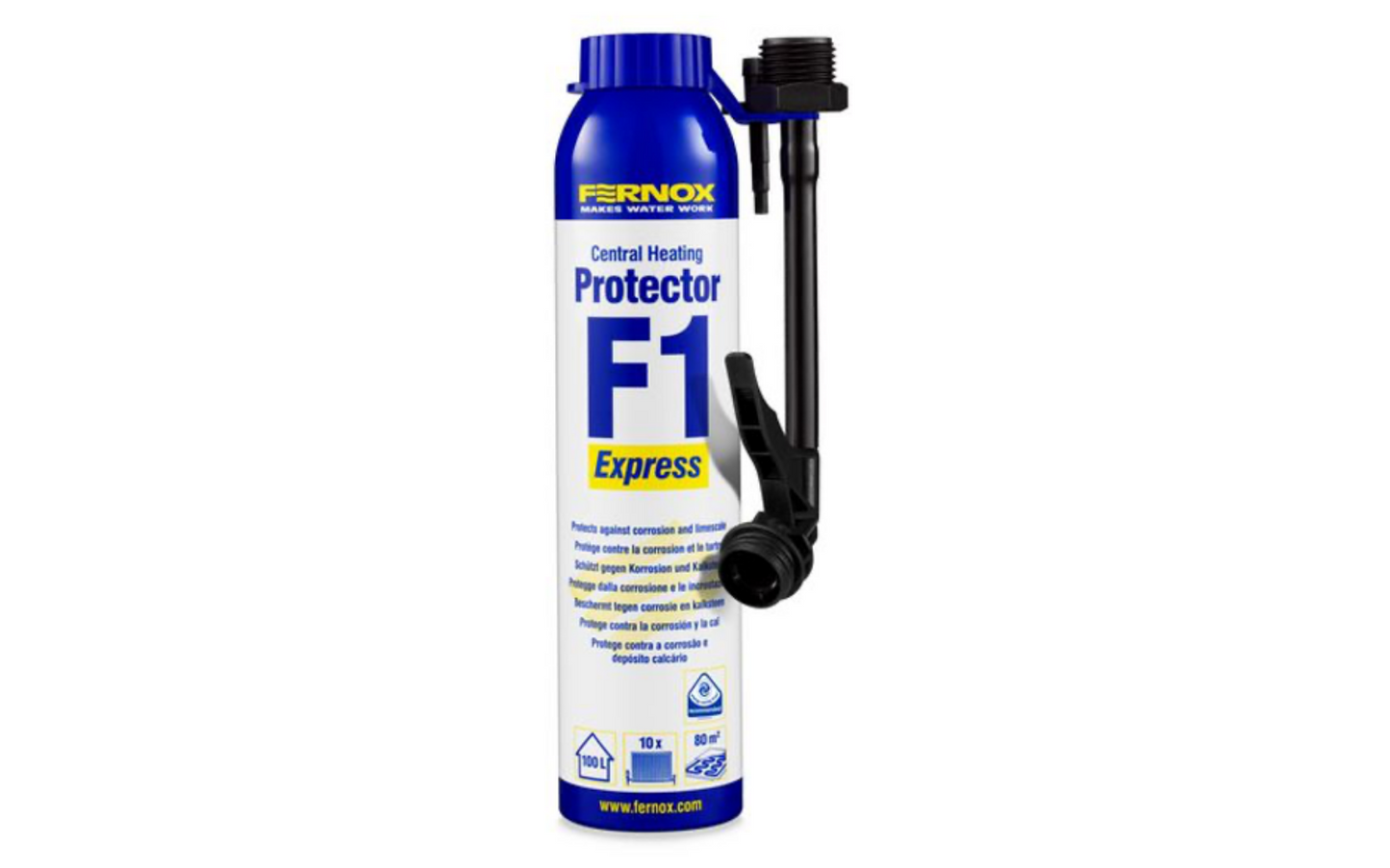Fernox F1 Express Inhibitor & Protector 265ML - Central Heating System Protect