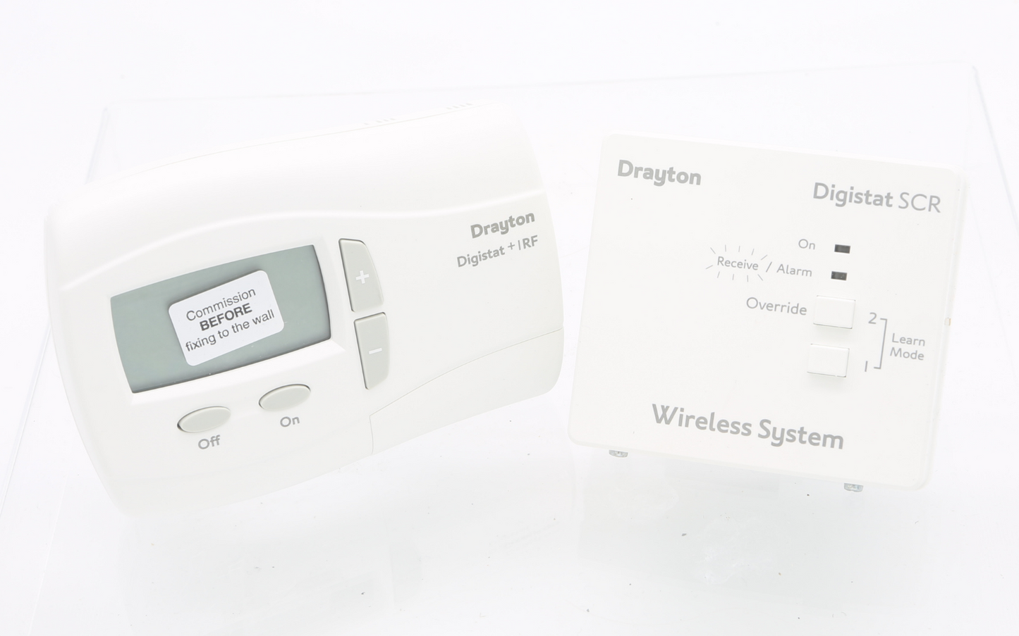 DRAYTON DIGISTAT RF710 +1RF PLUS WIRELESS ROOM THERMOSTAT - BRAND NEW