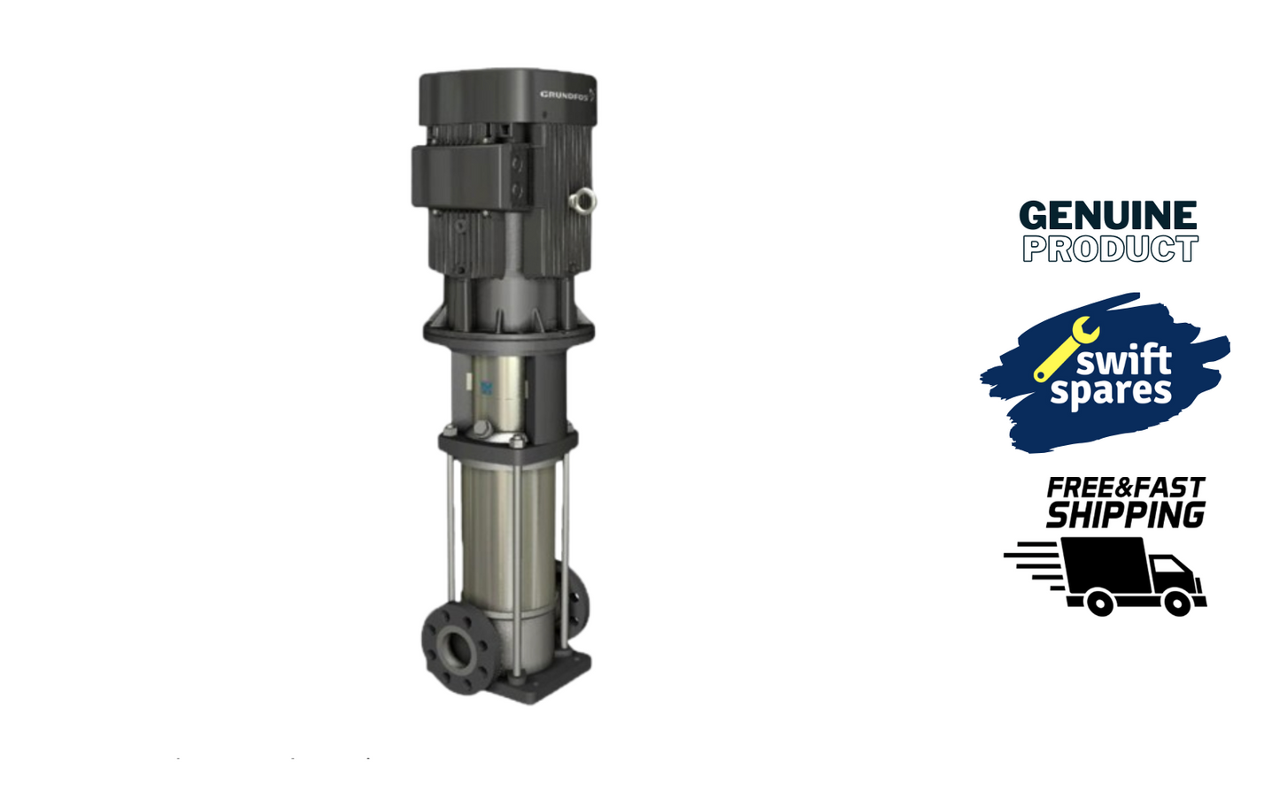 Grundfos 98890848 CRI 5-14 A-FGJ-A-E-HQQE Vertical Multistage Centrifugal Pump