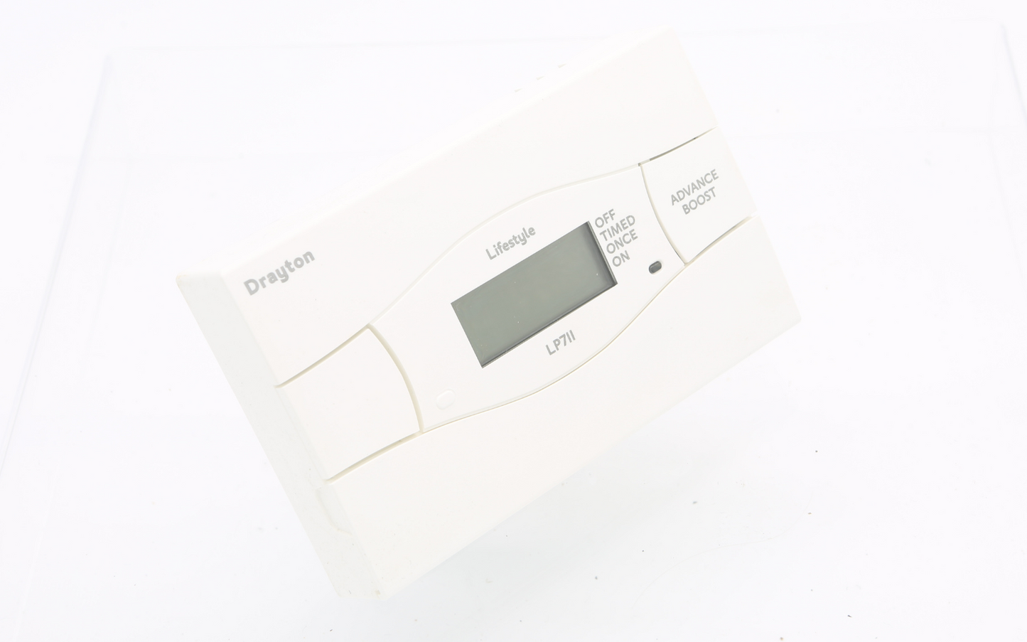 Drayton Lifestyle LP711 7 Day Electronic Timeswitch Single Channel Timer 25478