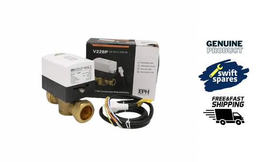 EPH Detach Pro V228P 28mm 2 Port Zone Valve Motorised Valve - NEW