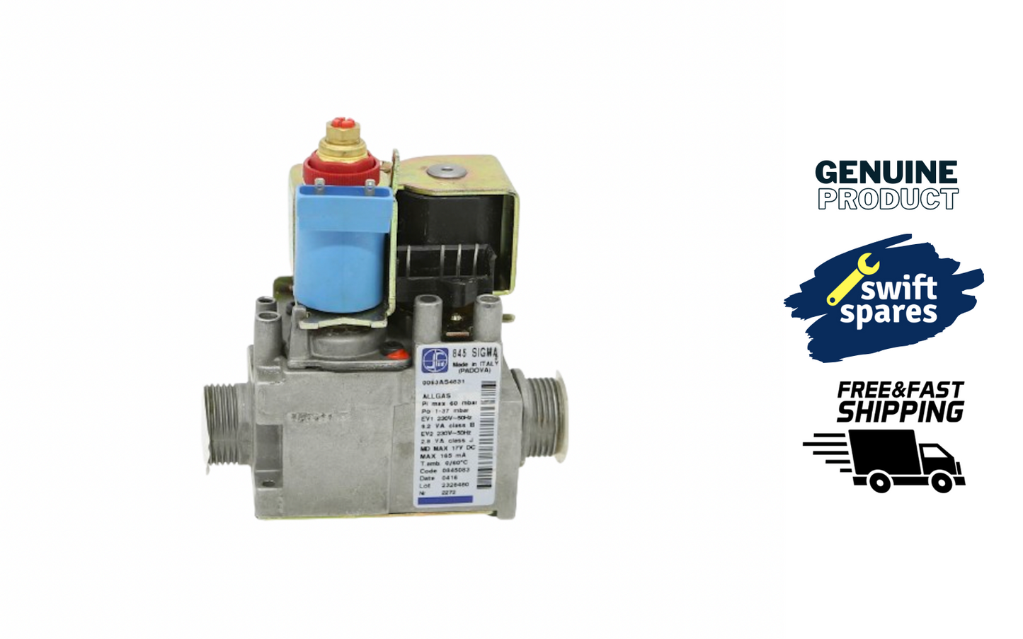 ARISTON MICROGENUS 23 MFFI , 27 MFFI GAS VALVE 65100516 997089 BRAND NEW
