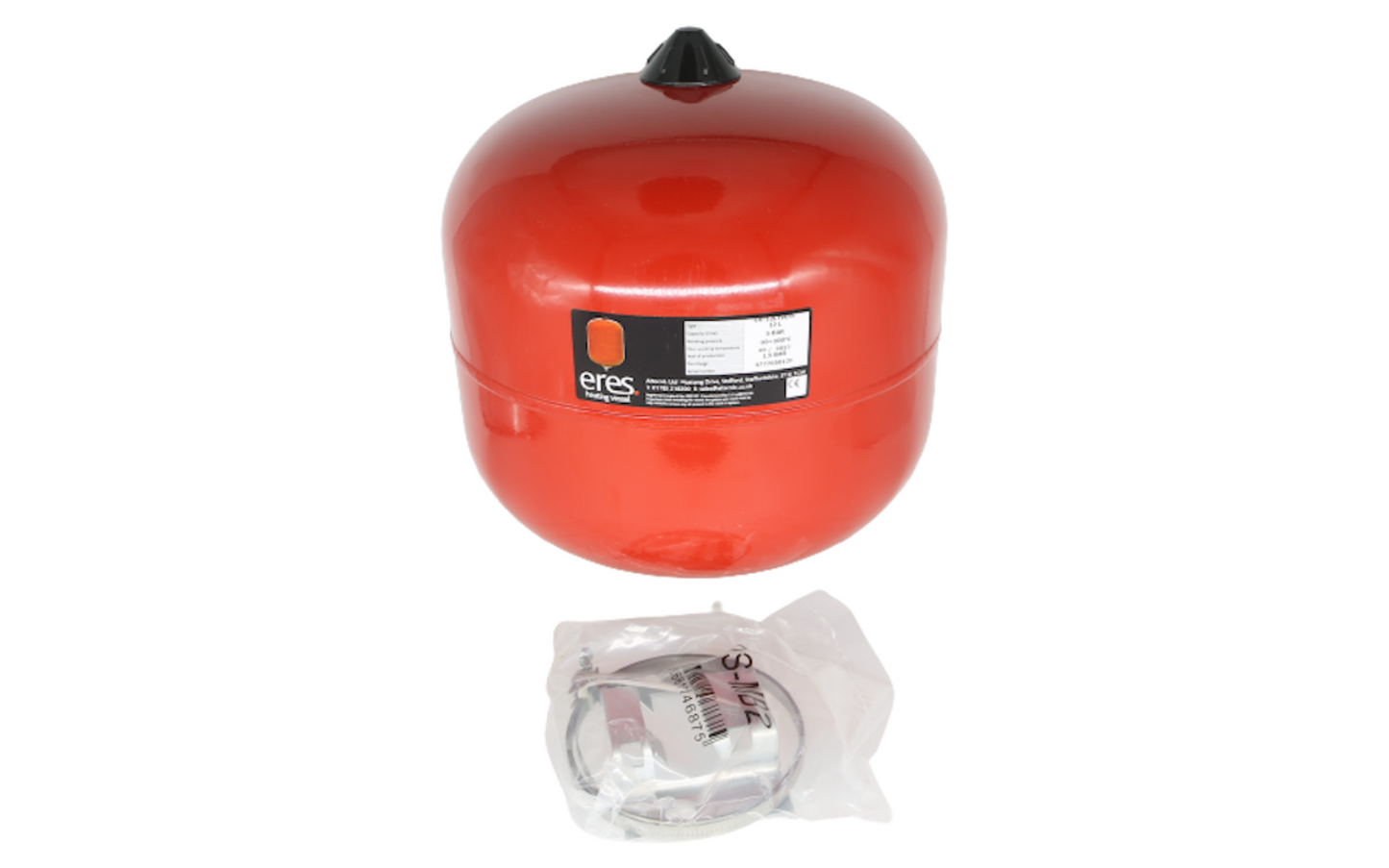 Altecnic ALT-12CMFMB2 Eres 12L Heating Expansion Vessel complete with Bracket