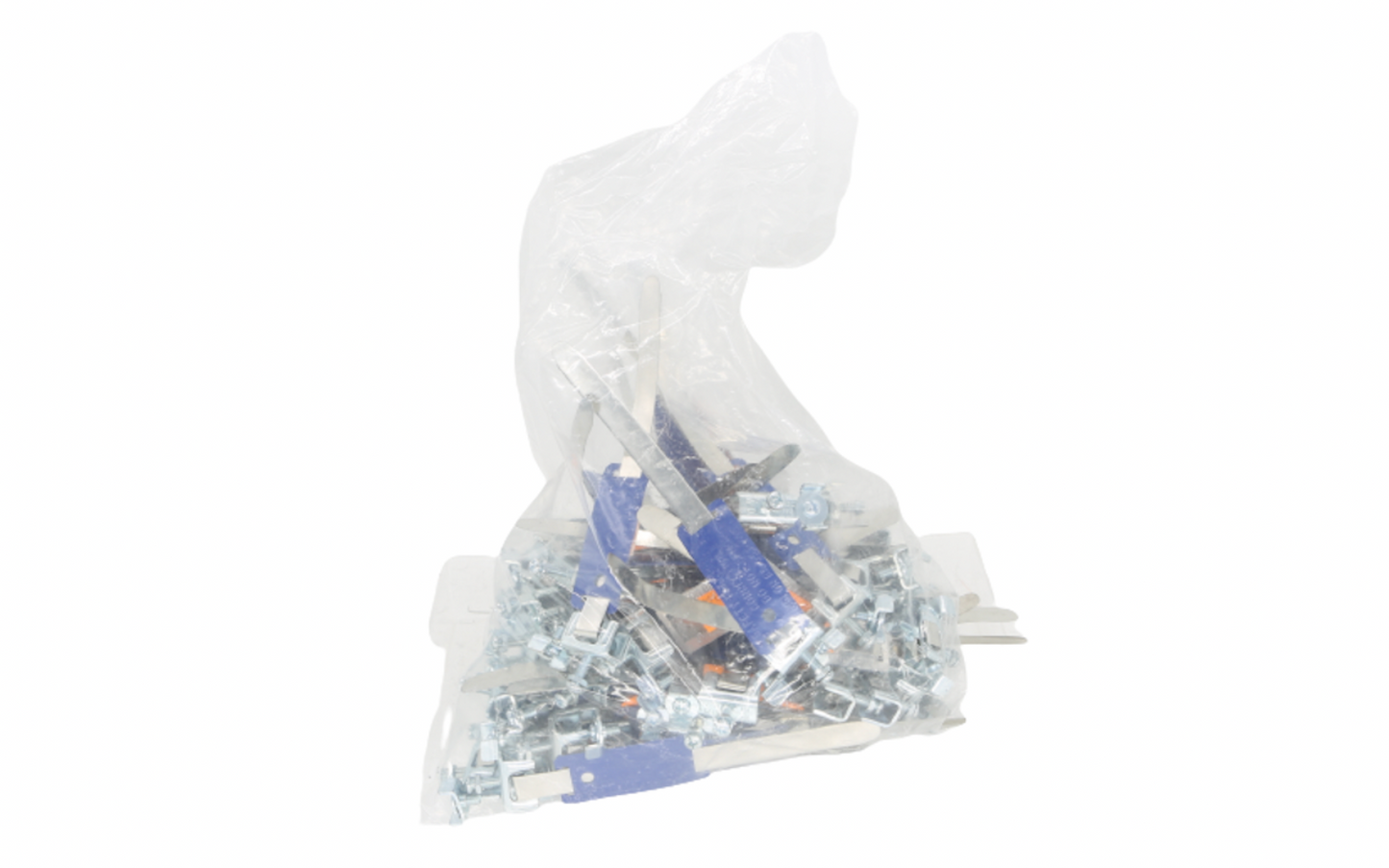 61 x Niglon AEC2-15 Adjustable Earth Clamps for Damp Conditions 12-35mm (Blue)