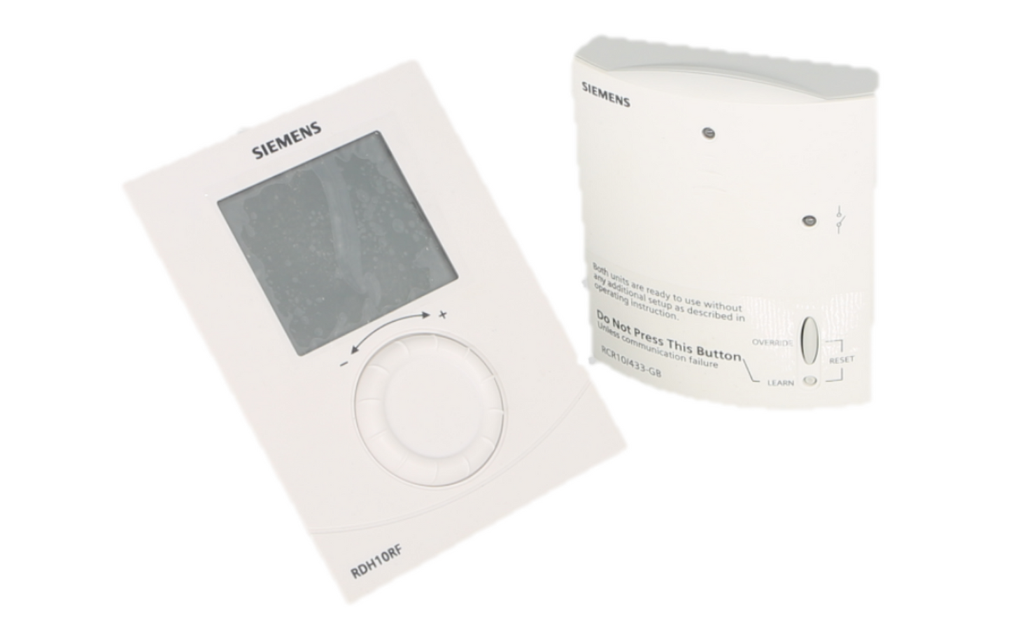 Siemens RDH10RF/SET-GB RF Wireless Digital Room Thermostat