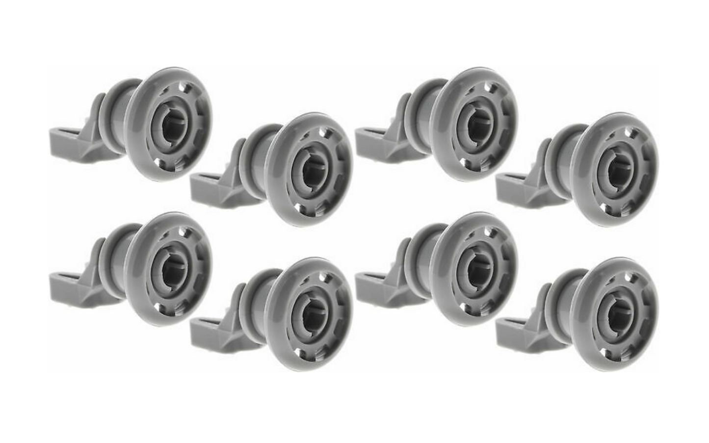 Beko 1885800500 Flavel Dishwasher Upper Top Basket Wheel Runner x8