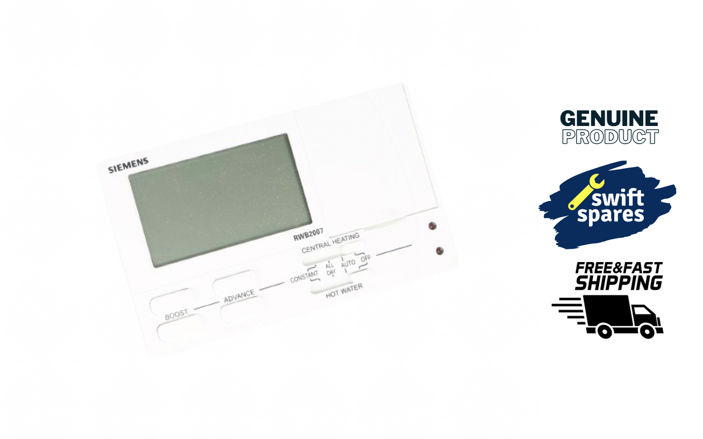 Siemens RWB2007 Twin Channel Digital 7 Day Programmer Timeswitch