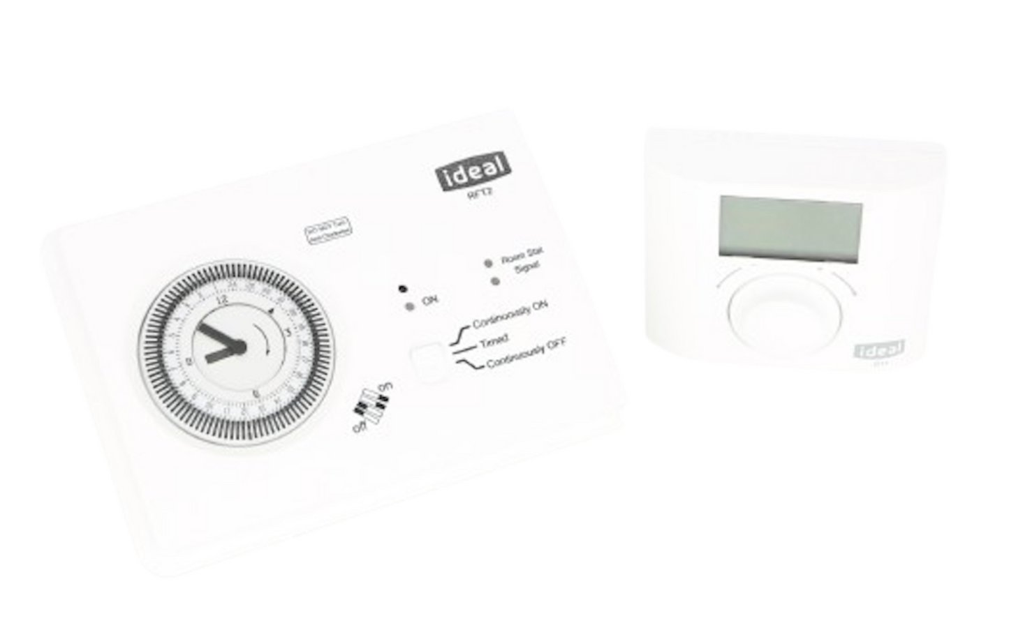 Ideal Boilers Remote Frequency Vogue Mechanical Room Thermostat White 208912