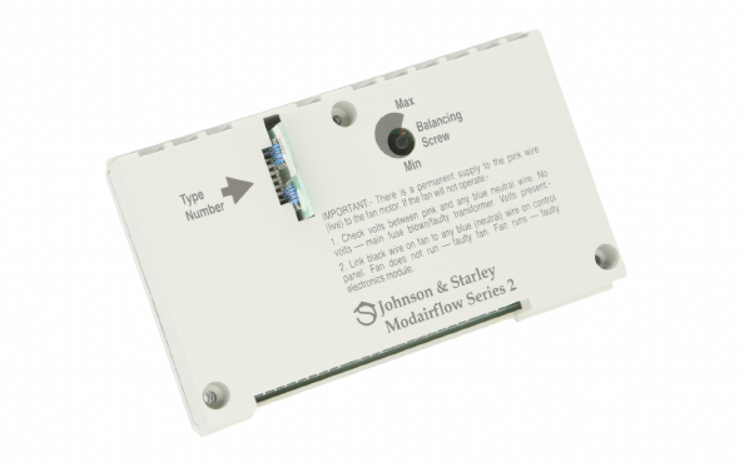 JOHNSON AND STARLEY R002 ELECTRONICS MODULE (MAF)