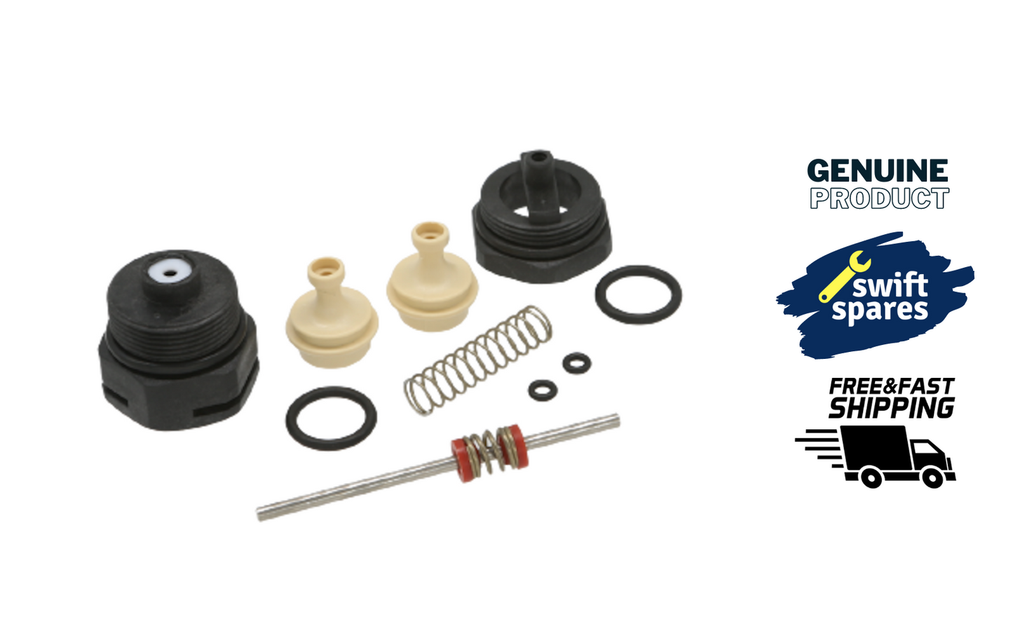 Glowworm 0020119266 Black Nut AND Spindle Kit - NEW