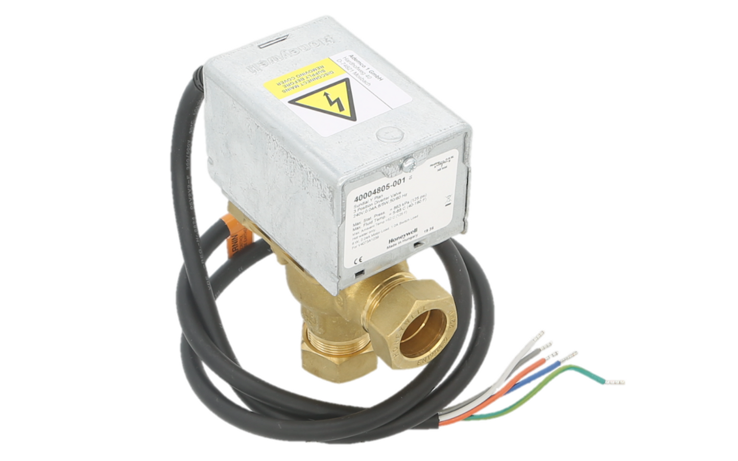Honeywell 40004805-001/U V4073 - 3 Port Motorised Zone Valve 22mm V4073A1039/U