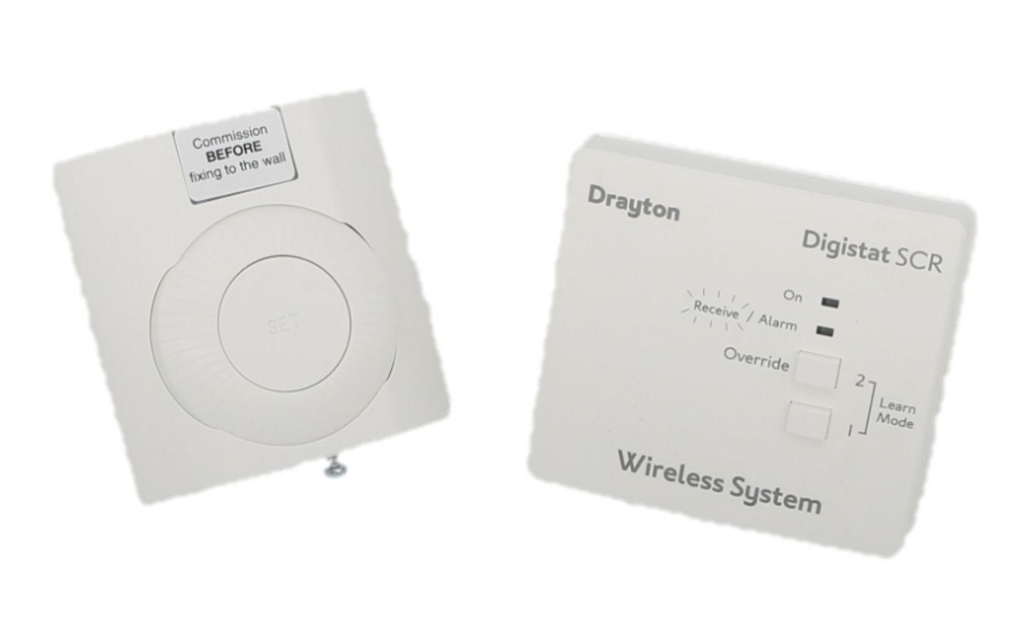 Drayton RF601 Digistat + RF Wireless Room Thermostat and SCR Receiver