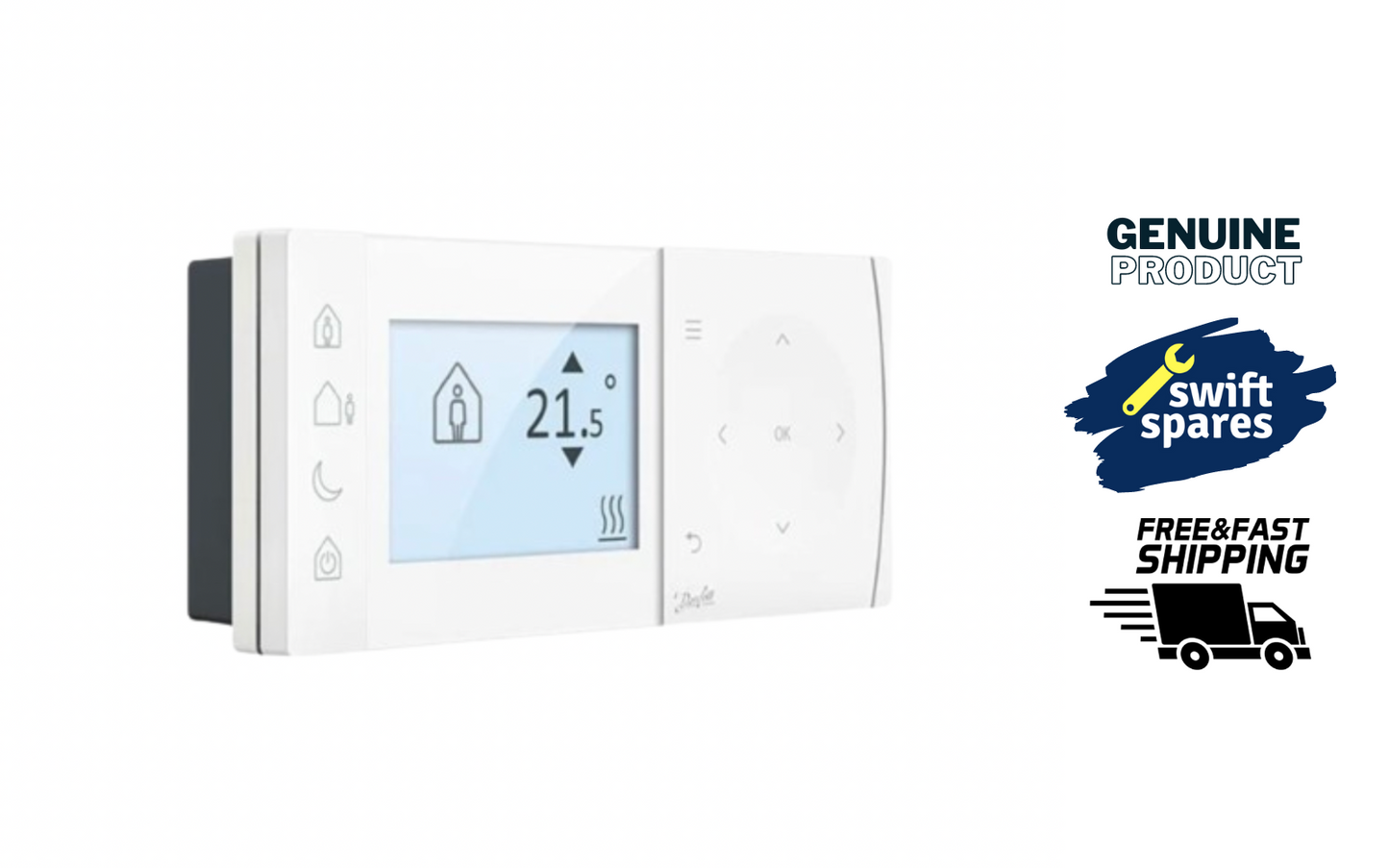 Danfoss TPOne-RF Wireless Programmable Room Thermostat 087N785300 (NO RECEIVER)