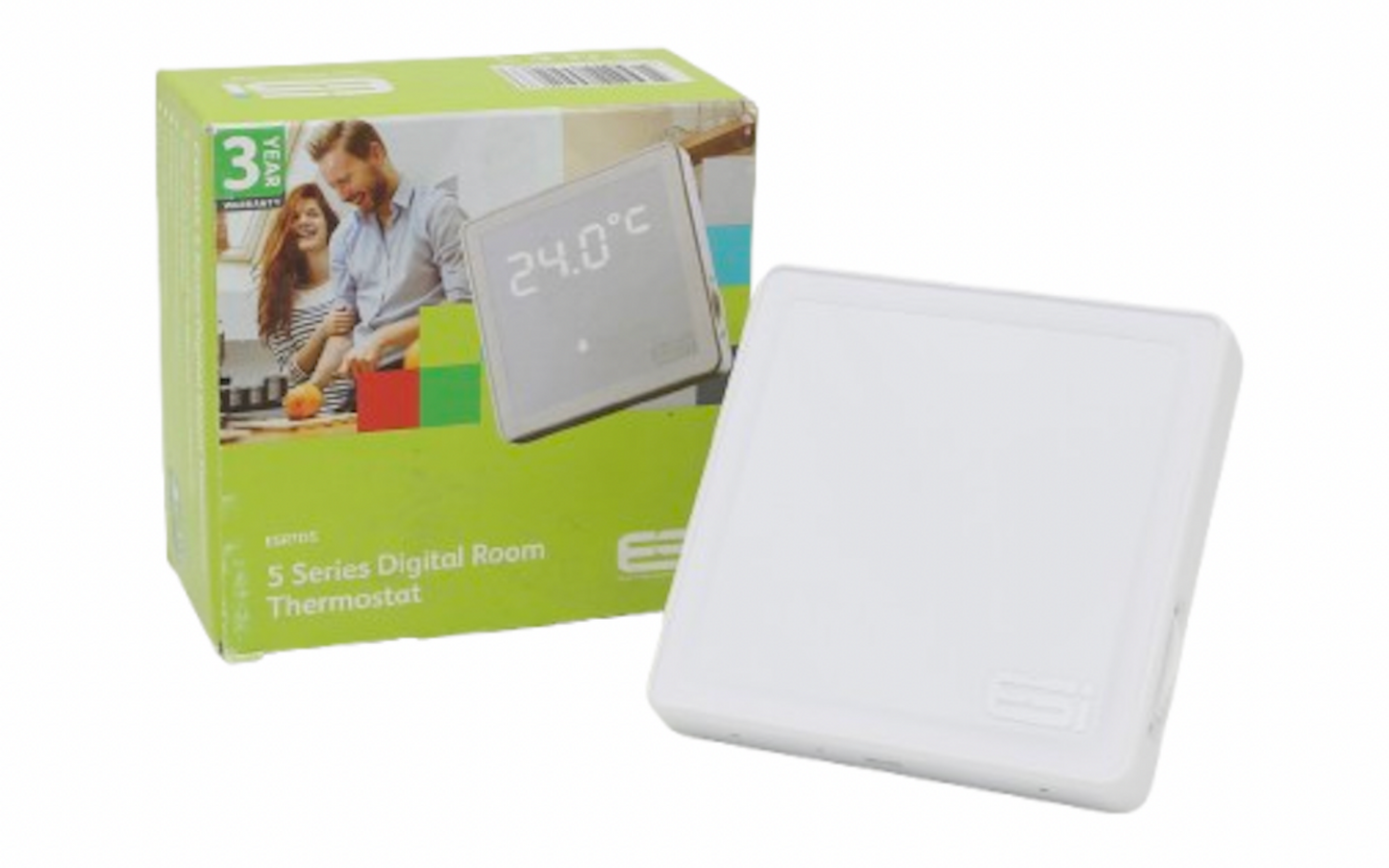 ESI ESRTD5 5 Series Digital Room Thermostat 230v Hardwired