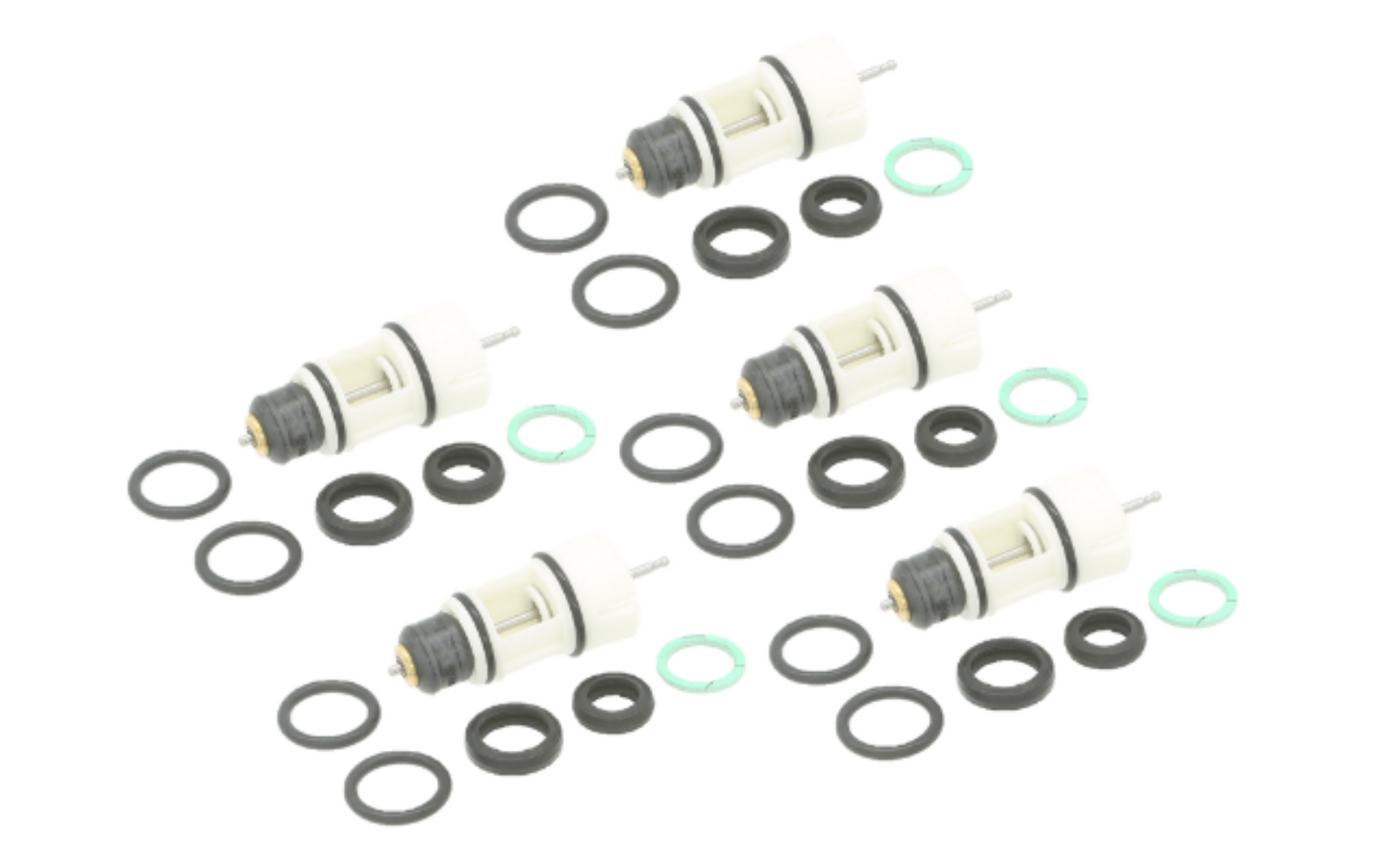 5 X VAILLANT ECOTEC DIVERTER VALVE REPAIR KIT CARTRIDGE 0020020015 0020132682