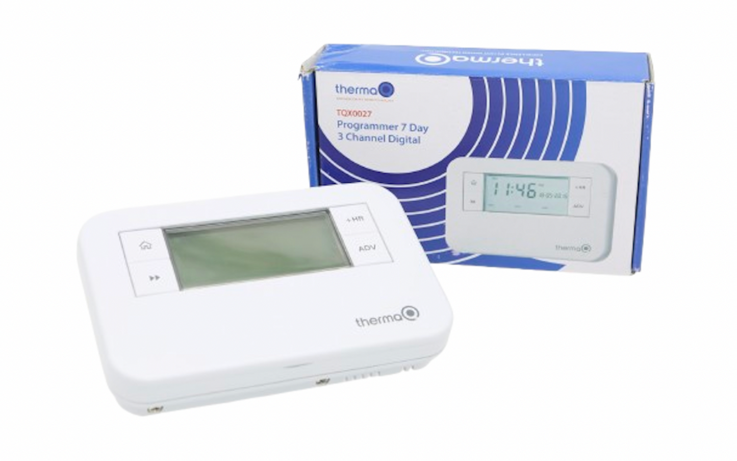 ThermaQ TQX0027 7 Day 3 Channel Digital Programmer - NEW