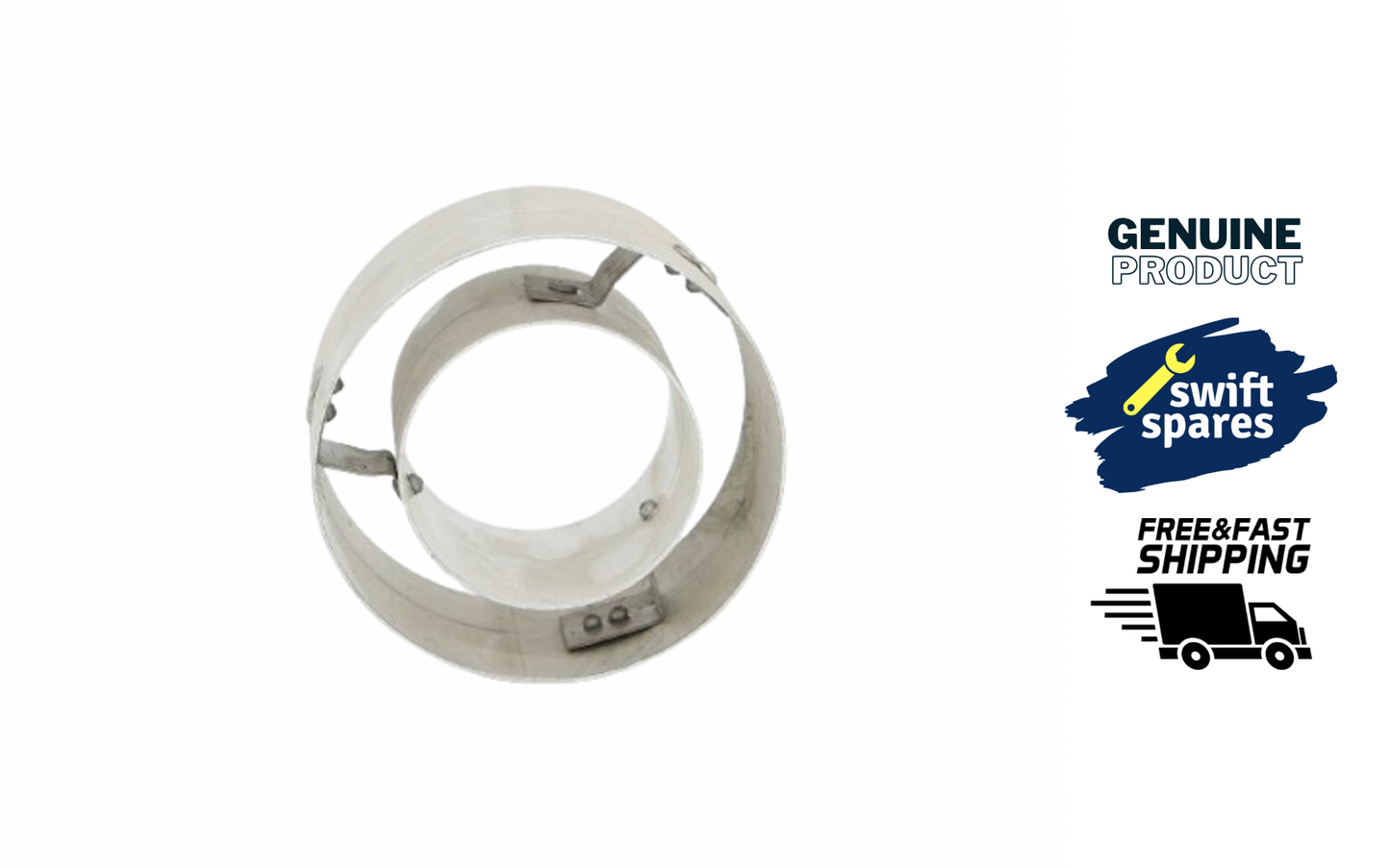 Worcester Bosch 77161910250 VERTICAL FLUE ADAPTOR-F106A ZAGAS179