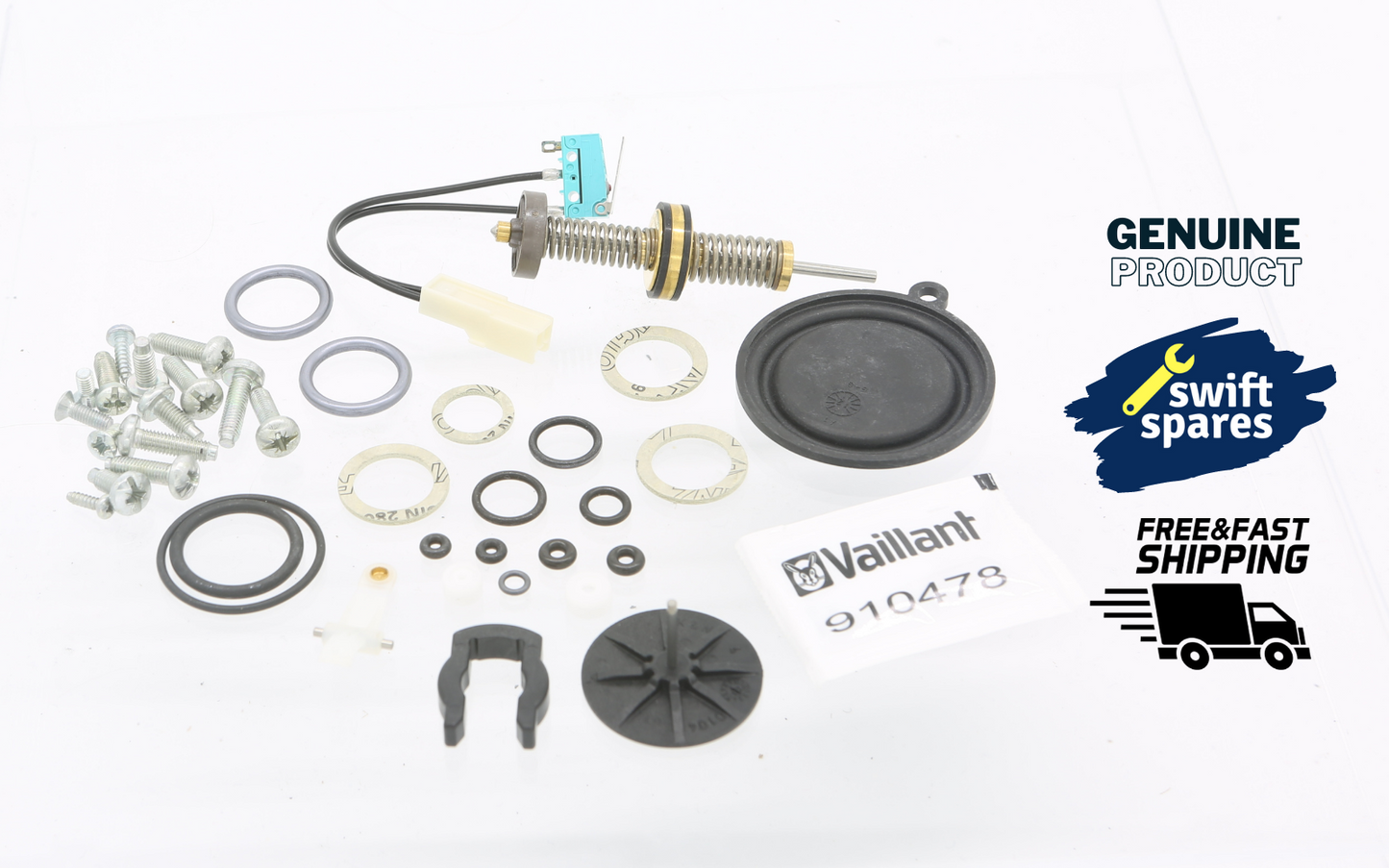 VAILLANT 140352 TURBOMAX VUW 242E & 282E DIVERTER VALVE REPAIR KIT