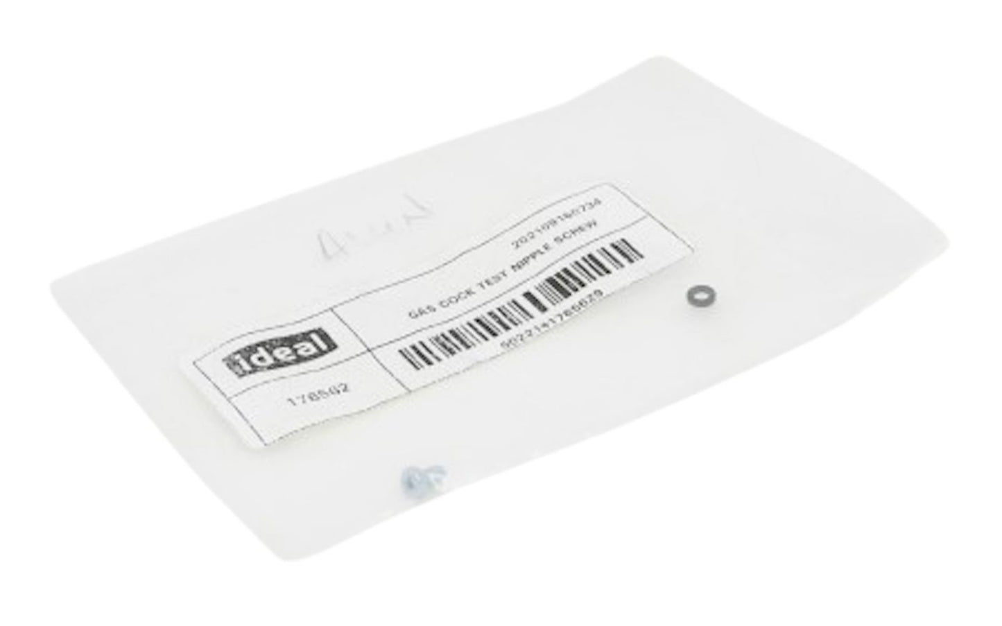 Ideal 176562 Gas Cock Test Nipple Screw