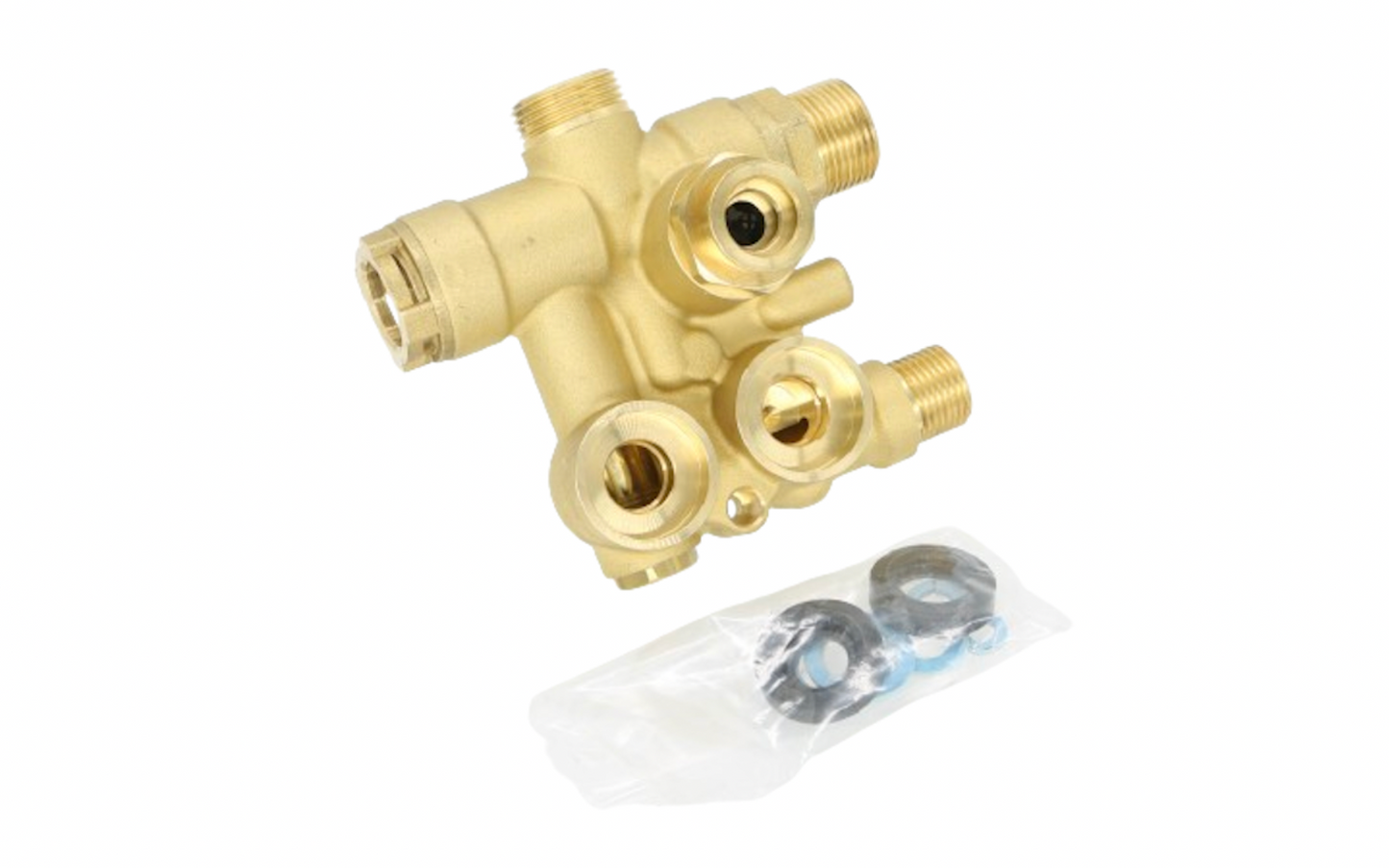 BAXI 7224763 DUOTEC 24HE 28HE 33HE 40HE 3 WAY DIVERTER VALVE ASSEMBLY 5118381