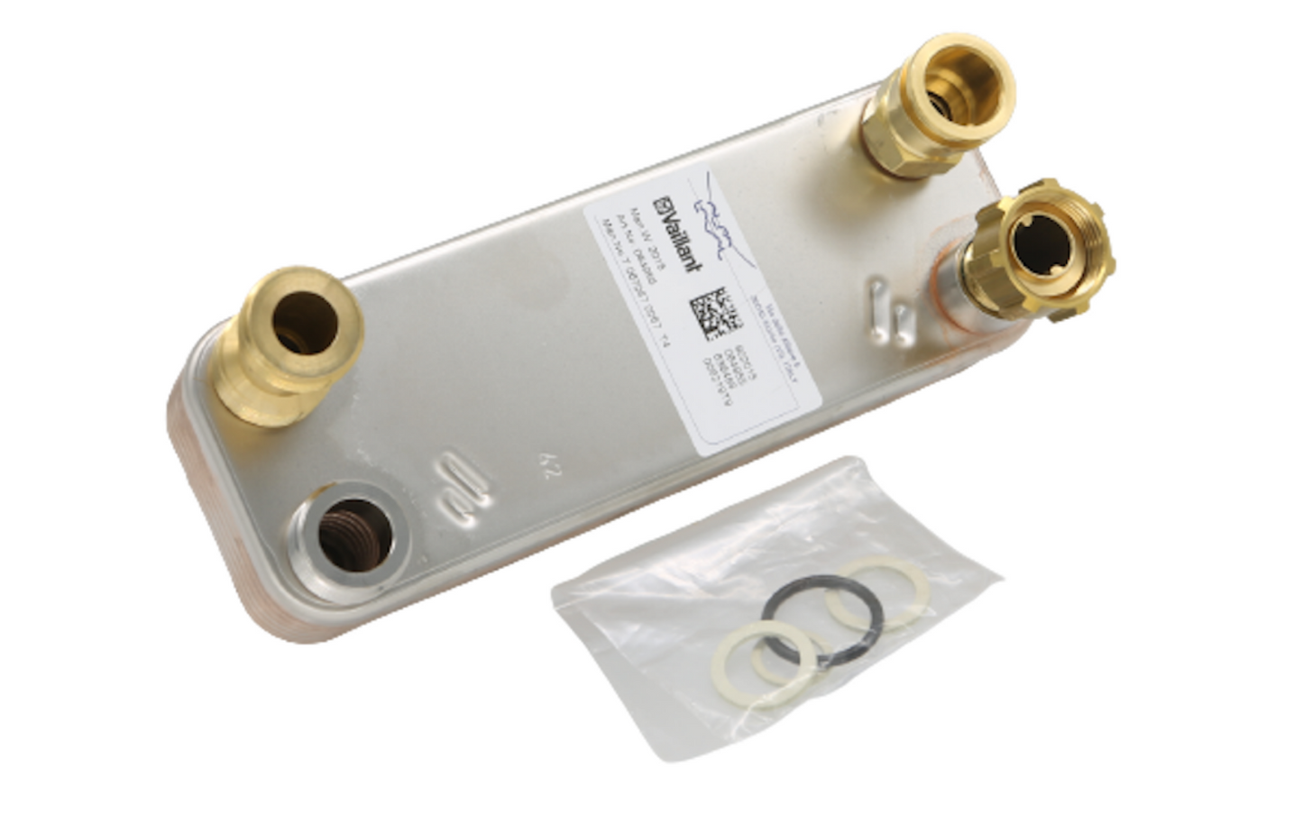 VAILLANT 064950 TURBOMAX VUW 242 282 242/1 282/1 E HOT WATER HEAT EXCHANGER