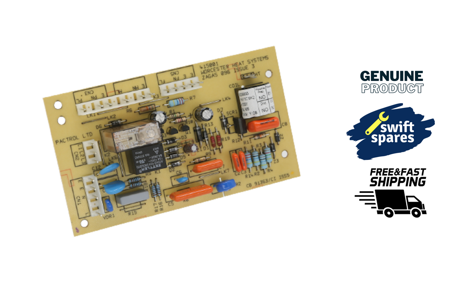 Worcester 87161463050 230 240 280 RSF Ignition PCB (ZAGAS096) - New