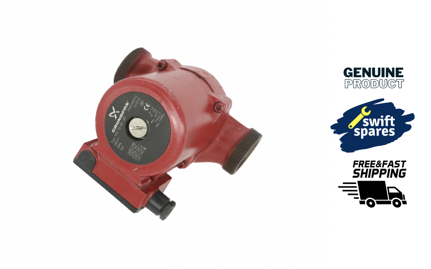 Grundfos 52052312 UPS 32-80 180 Single-Speed Circulator Pump