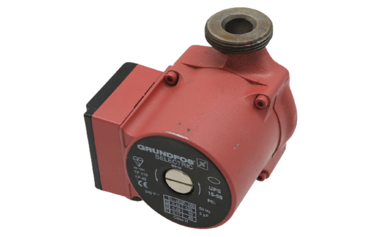 Grundfos 50525600 Selectric UPS 15-50 130mm 5 Meter Head Central Heating Pump