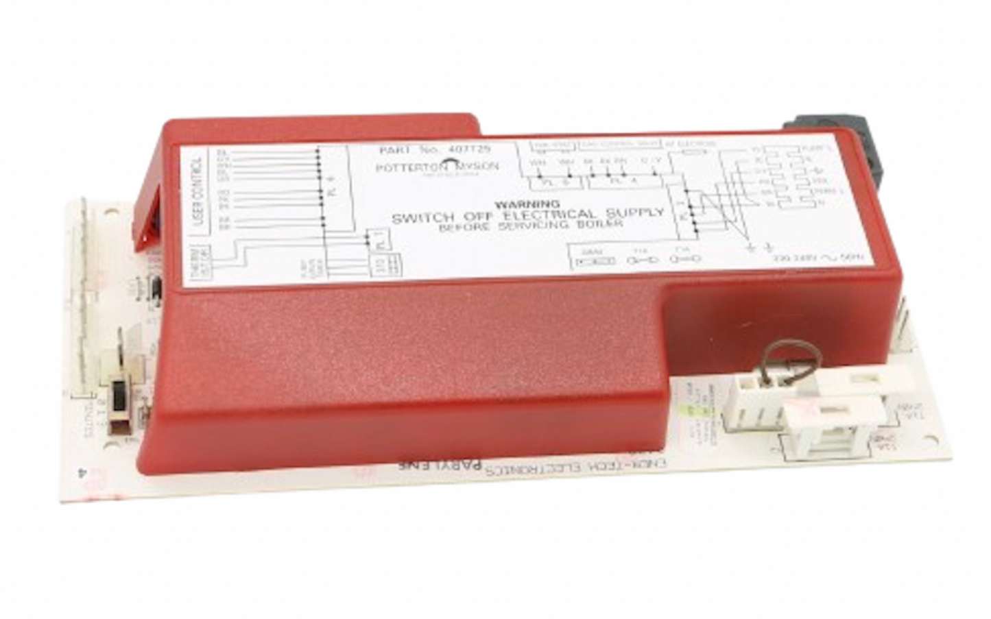 Potterton 407725 Housewarmer 45 & 55 BBU Back Boiler Replacement PCB -