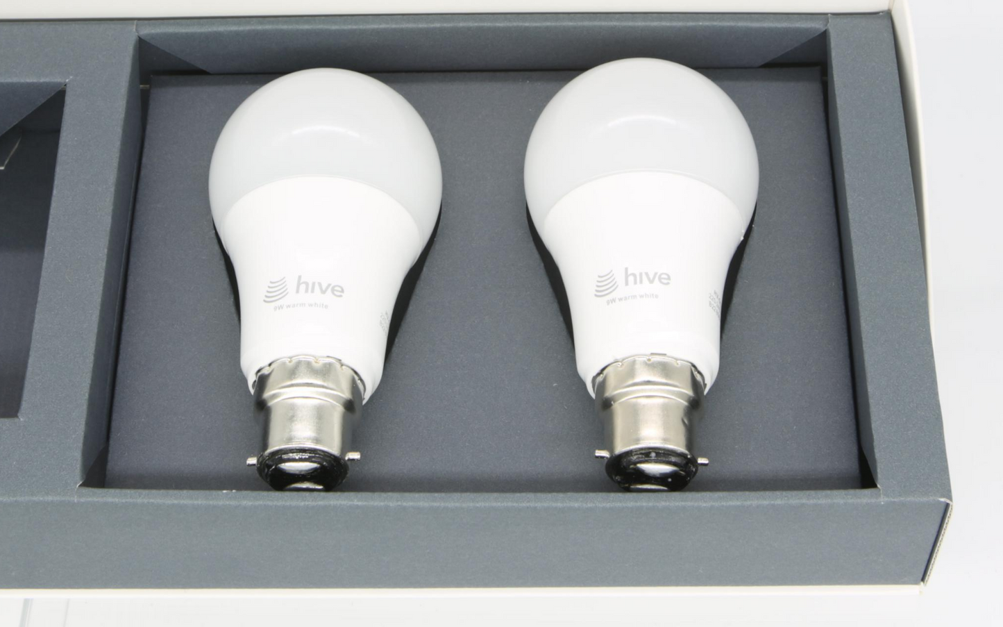 Hive Home B22 Bulb Lights Dimmable Bayonet Smart Bulbs - x2 Two bulbs