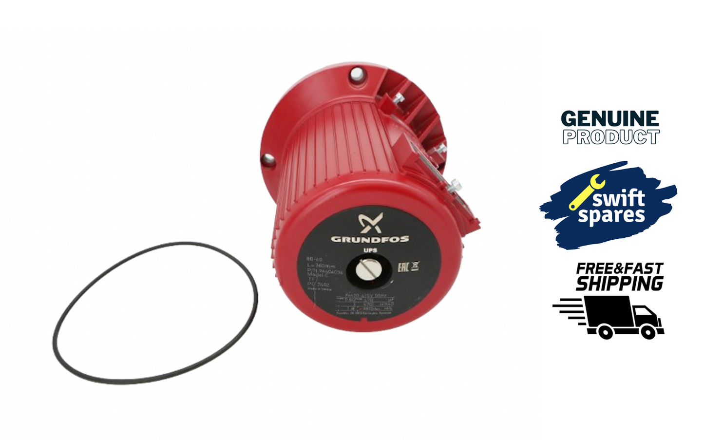 Grundfos 96406036 UPS 80-60/4 Pump head - 3 Phase - 415v **** HEAD ONLY ***