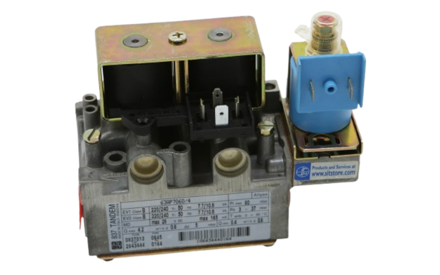 Ideal 174604 836 837 TANDEM S0837013 SIT GAS VALVE 63AP7060/4