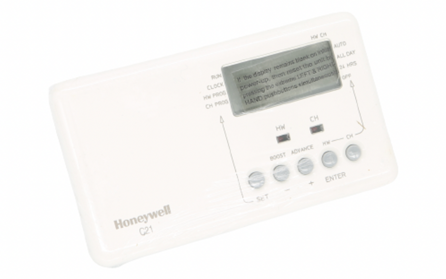 HONEYWELL C21 TWIN CHANNEL 24 HOUR PROGRAMMER