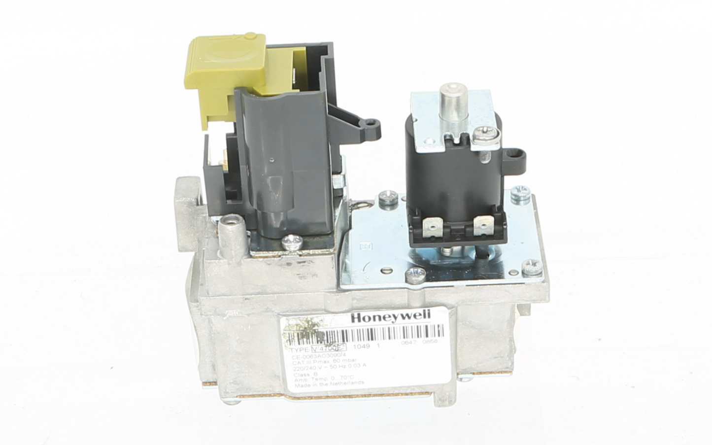 Honeywell V4700E1049 Green Button 240v Gas Valve - Genuine Part *NEW*
