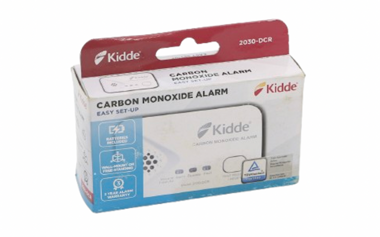 10 Year Life CO Detector Carbon Monoxide Alarm - Kidde 2030-DCR / 2030DCR