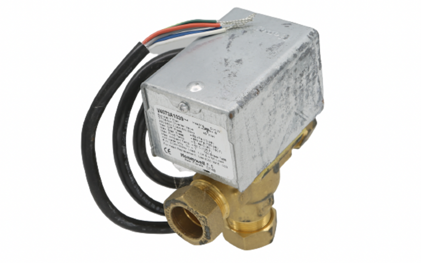 HONEYWELL V4073 GENUINE 3 PORT MID POSITION 22MM DIVERTER VALVE
