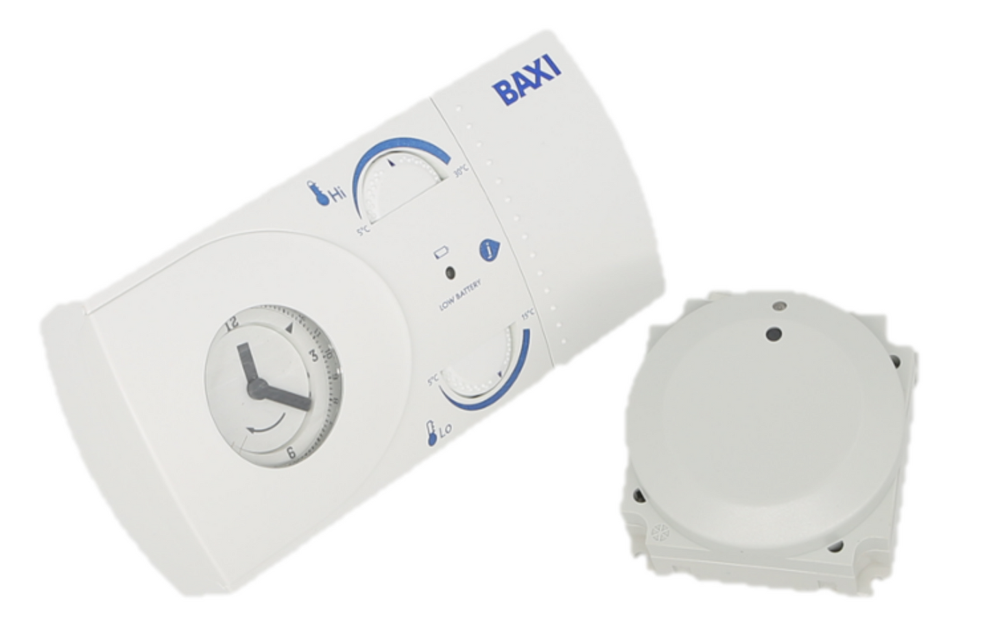 Baxi 5117391 RF Wireless 24 Hour Programmable Room Thermostat - NEW