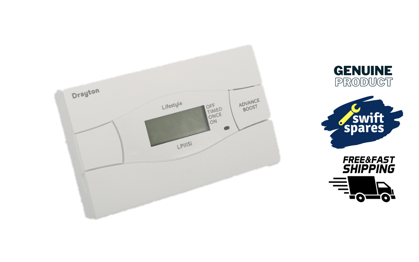 Drayton Lifestyle LP111Si 24 hour Electronic Timeswitch 25493 - New