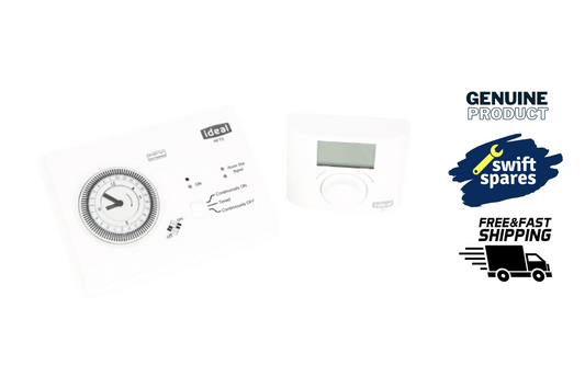 Ideal Boilers Remote Frequency Vogue Mechanical Room Thermostat White 208912