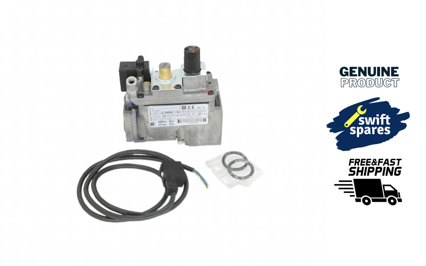 Johnson and Starley 1000-0701145 Universal Gas Valve Kit - NEW