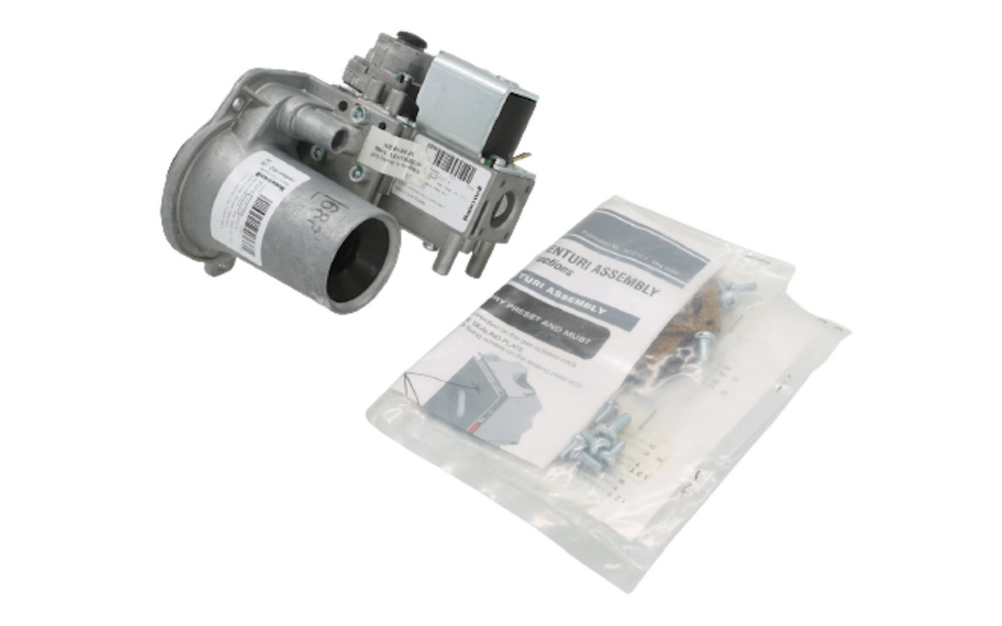 JOHNSON & STARLEY 1000-0709635 GAS VALVE & VENTURI ASSEMBLY - NEW